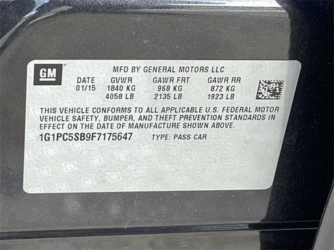 Used 2015 Chevrolet Cruze LT image 25