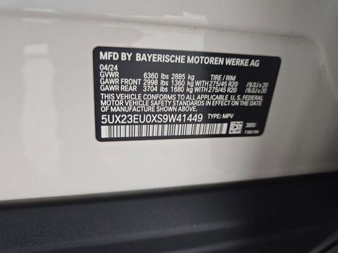 Certified 2025 BMW X5 xDrive40i w/ Parking Assistance Package AWD/4WD image 31