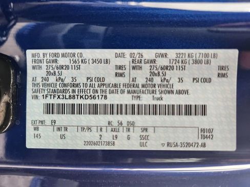 New 2026 Ford F150 XLT w/ XLT Chrome Appearance Package image 22