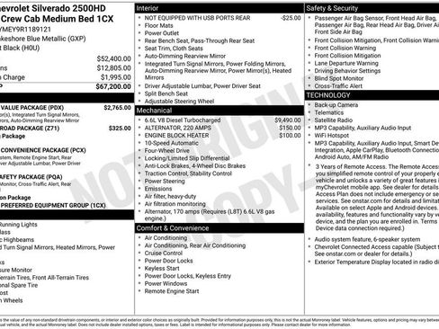 Used 2024 Chevrolet Silverado 2500 Custom w/ Custom Value Package AWD/4WD image 38