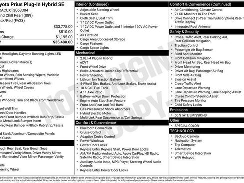 New 2026 Toyota Prius Plug-In Hybrid image 36