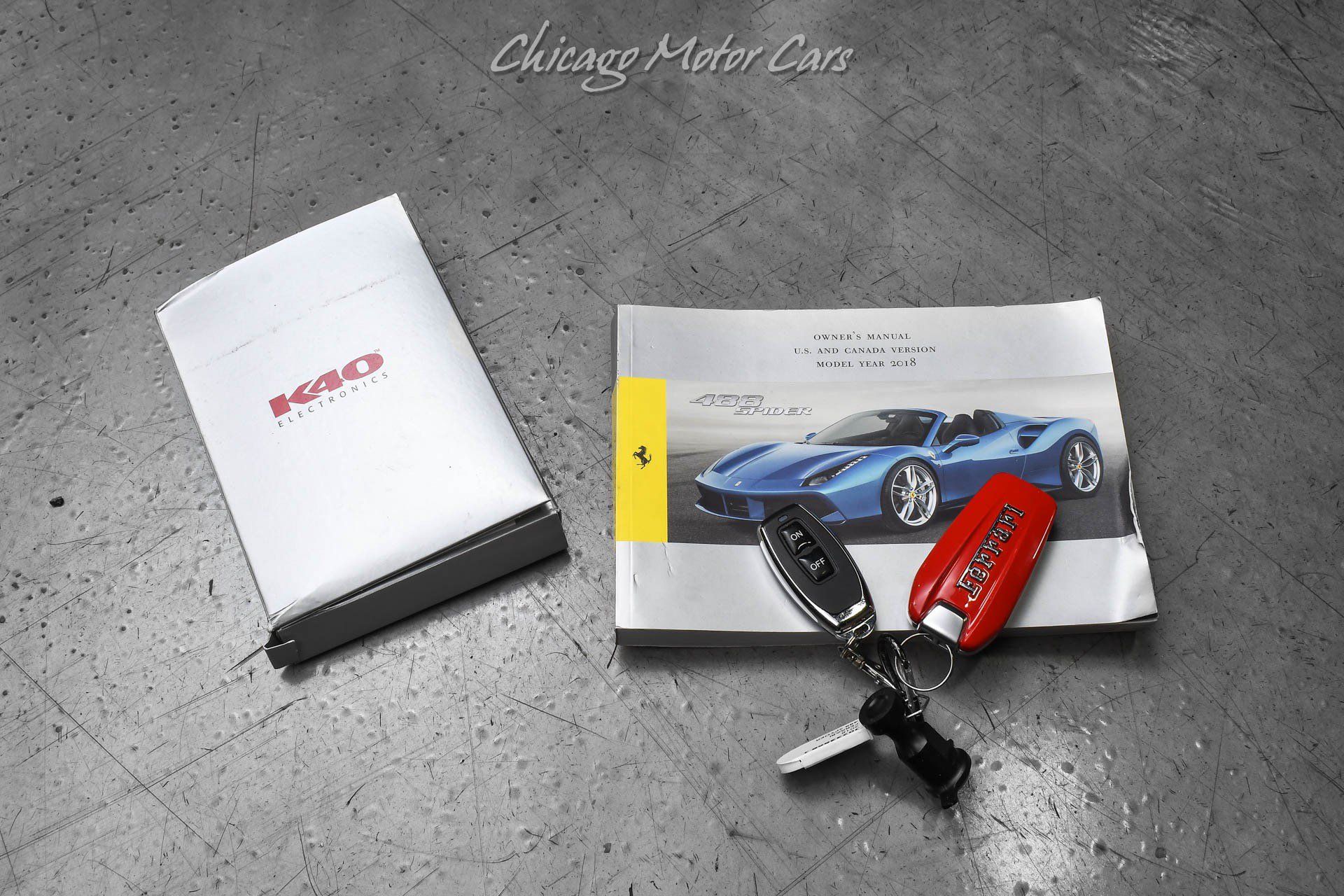 Used 2018 Ferrari 488 Spider RWD image 63