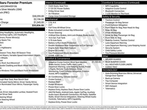 Used 2024 Subaru Forester Premium image 4