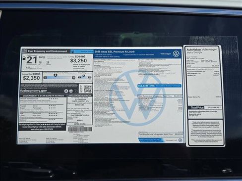 New 2026 Volkswagen Atlas SEL Premium R-Line image 18