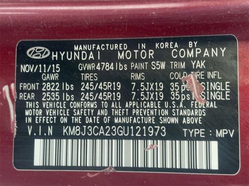 Used 2016 Hyundai Tucson Limited image 34