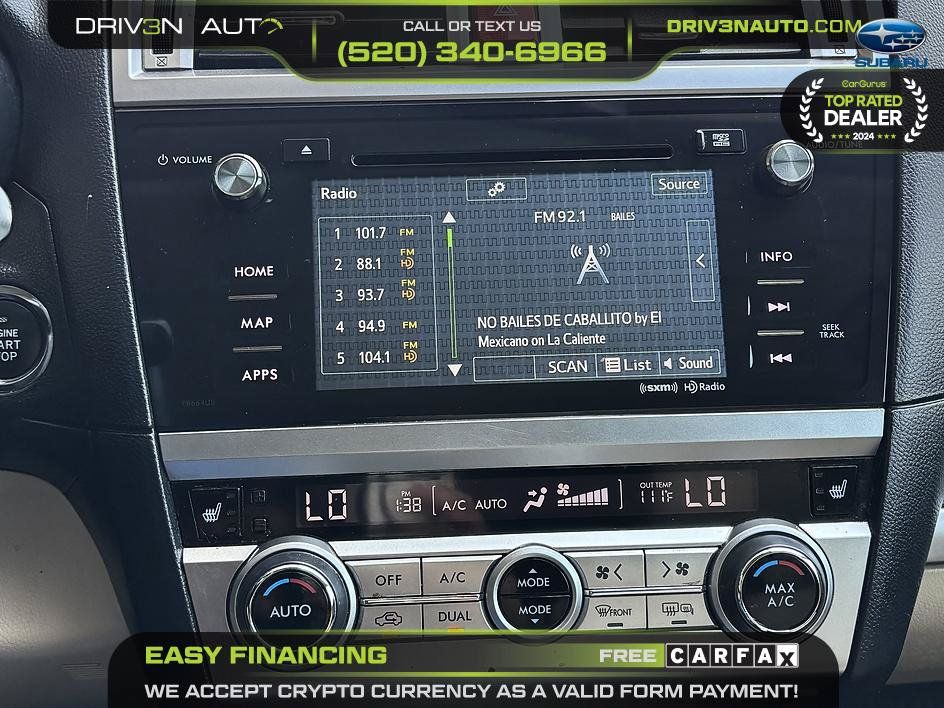 Used 2015 Subaru Outback 2.5i Limited AWD/4WD image 12
