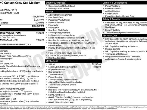 Used 2016 GMC Canyon 2WD Crew Cab w/ Convenience Package image 11