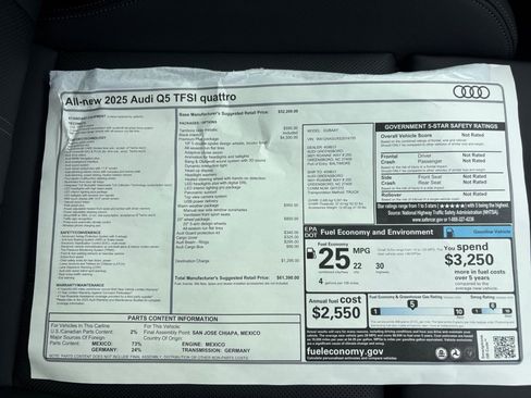 Certified 2025 Audi Q5 Premium Plus AWD/4WD image 33