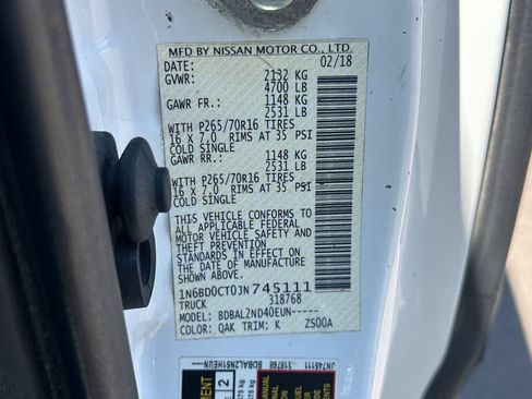 Used 2018 Nissan Frontier SV RWD image 30