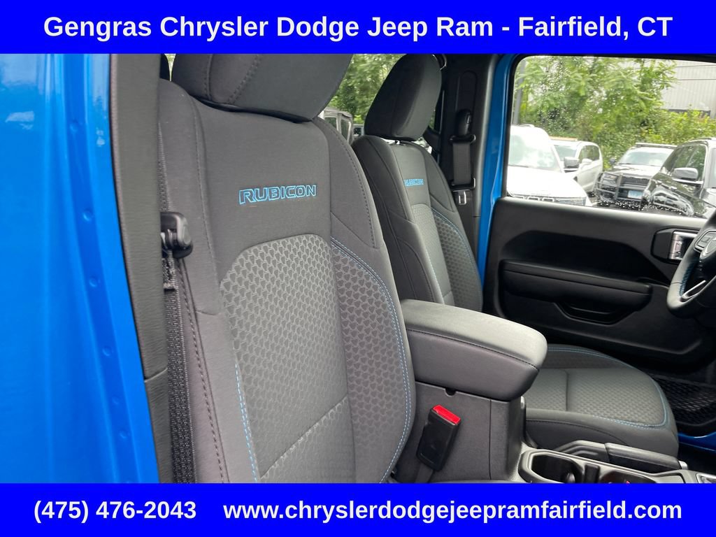 Certified 2025 Jeep Wrangler Unlimited Rubicon 4xe w/ Safety Group AWD/4WD image 23