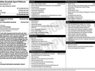 Used 2021 Cadillac Escalade Sport Platinum AWD/4WD video 2