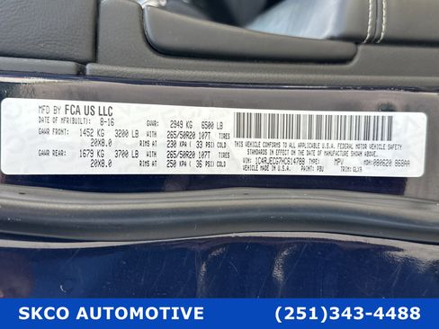 Used 2017 Jeep Grand Cherokee Overland image 26