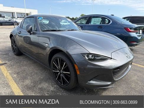 Used 2025 MAZDA MX-5 Miata RF Grand Touring w/ Weather Package RWD image 1