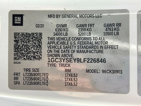 Used 2020 Chevrolet Silverado 3500 W/T w/ WT Fleet Convenience Package image 30