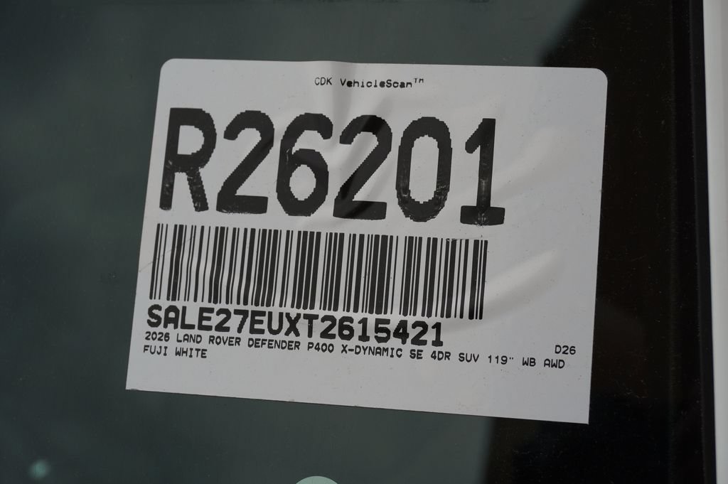 Certified 2026 Land Rover Defender 110 X-Dynamic SE AWD/4WD image 31