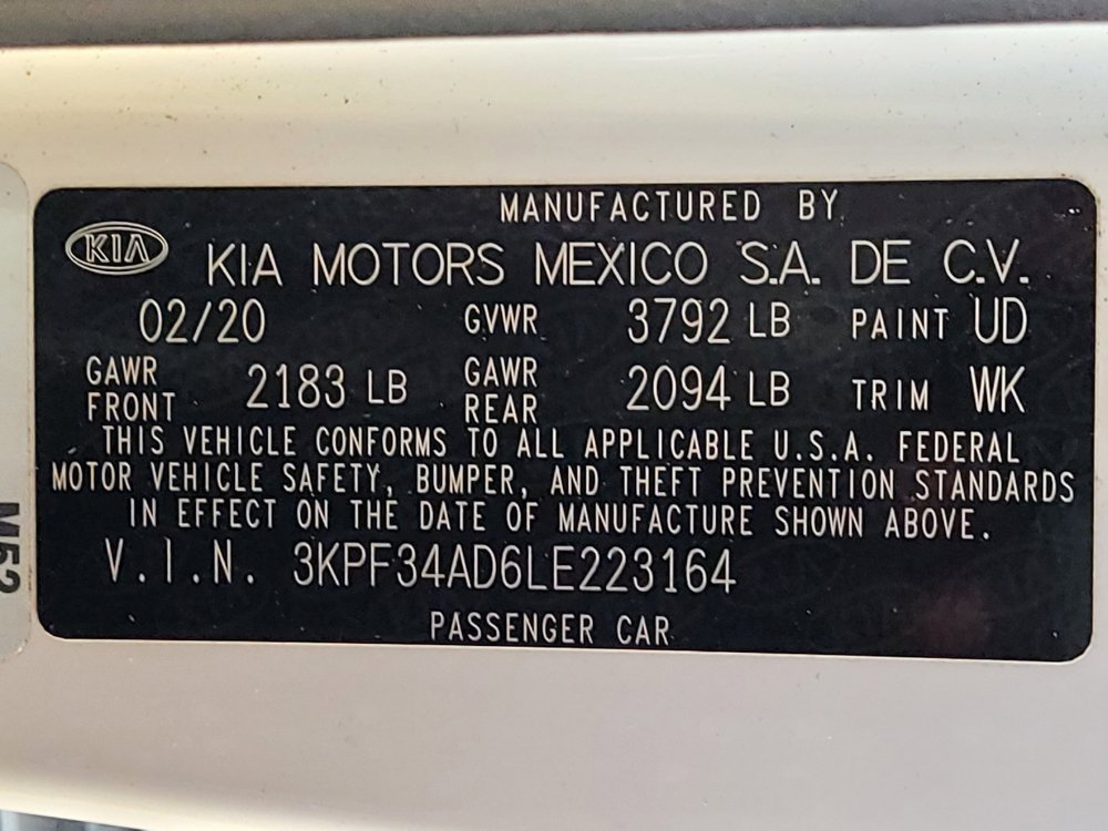 Used 2020 Kia Forte GT-Line w/ GT-Line Premium Package FWD image 33