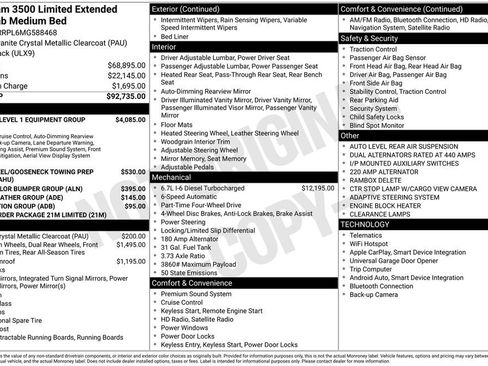 Used 2021 RAM 3500 Limited image 15