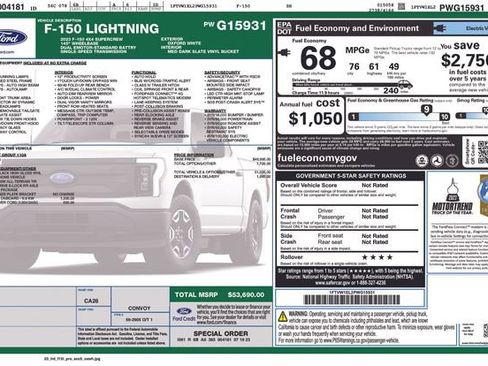 Certified 2023 Ford F150 Lightning Pro image 40