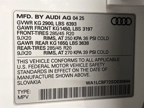 New 2025 Audi Q7 2.0T Premium Plus image 24