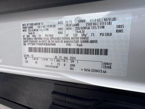 Used 2023 Ford Transit 250 Low Roof w/ Exterior Upgrade Package RWD image 45