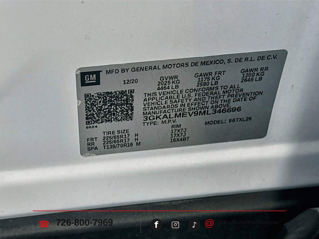 Used 2021 GMC Terrain SLE FWD image 32