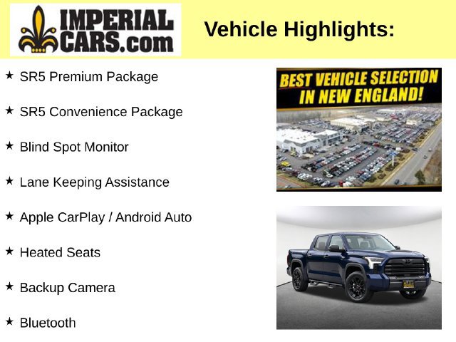 Used 2024 Toyota Tundra SR5 w/ SR5 Premium Package AWD/4WD image 8