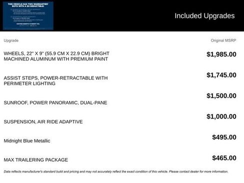 Certified 2022 GMC Yukon Denali w/ Max Trailering Package image 3