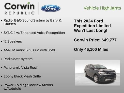 Certified 2024 Ford Expedition Limited image 26