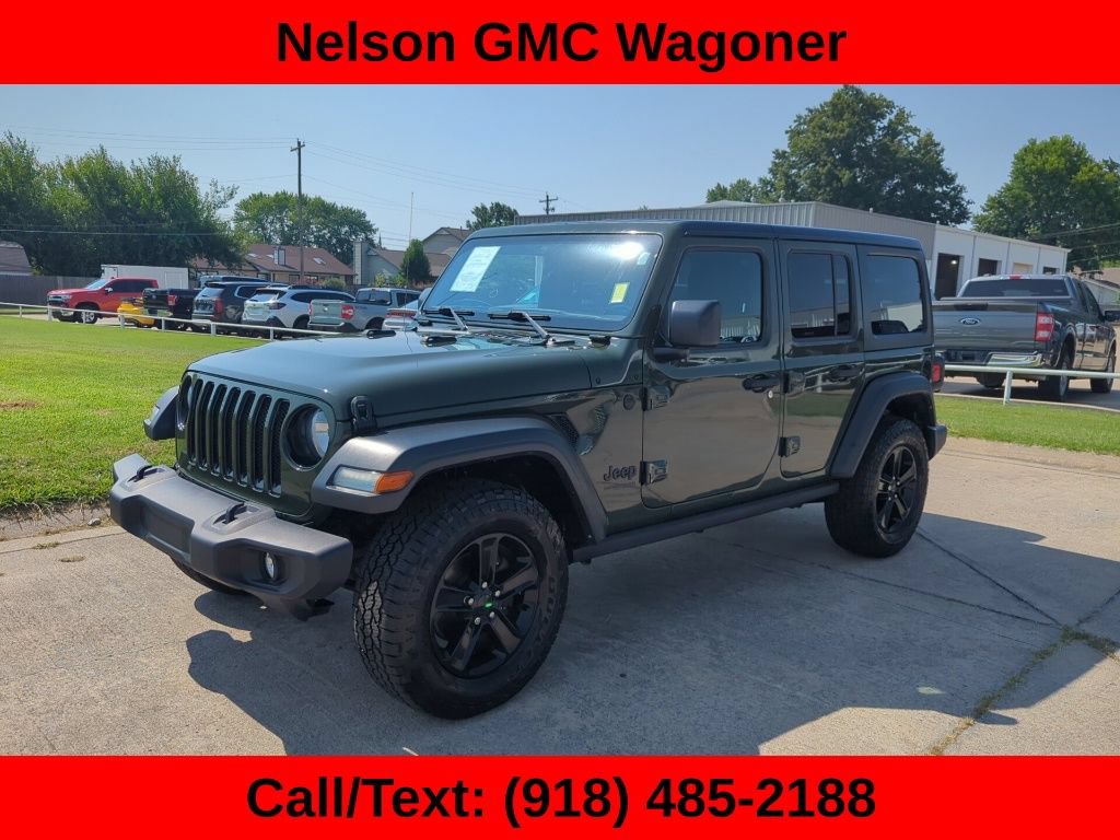 Used 2021 Jeep Wrangler Unlimited Sport AWD/4WD image 1