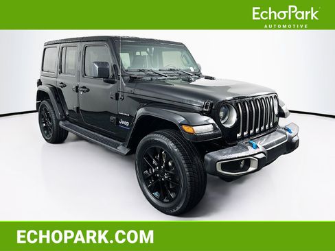 Used 2023 Jeep Wrangler Sahara w/ Cold Weather Group image 1