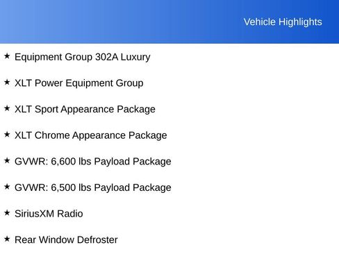 Certified 2020 Ford F150 XLT w/ Equipment Group 302A Luxury AWD/4WD image 7