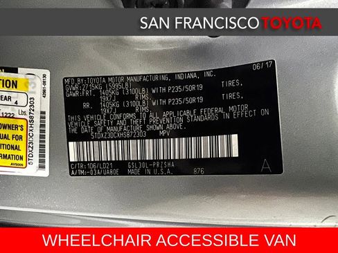 Used 2017 Toyota Sienna SE image 43