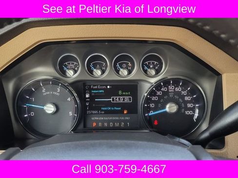Used 2014 Ford F250 Lariat w/ Lariat Interior Package AWD/4WD image 30