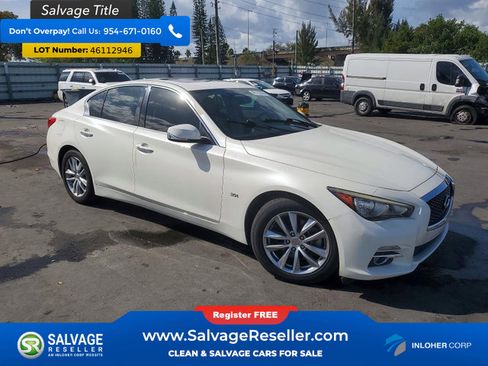 Used 2016 INFINITI Q50 3.0t Premium w/ 3.0T Premium Plus Package RWD image 5