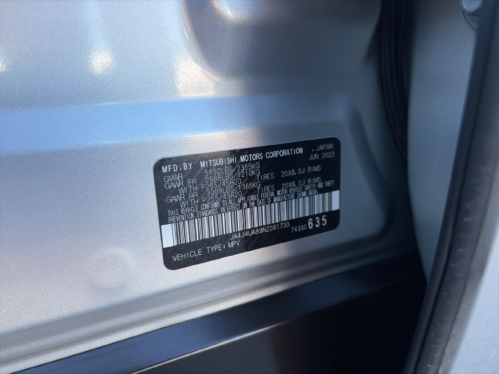 Used 2022 Mitsubishi Outlander SE AWD/4WD image 29