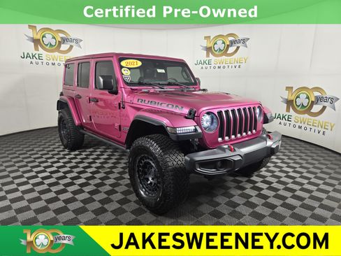 Used 2021 Jeep Wrangler Unlimited Rubicon AWD/4WD image 1