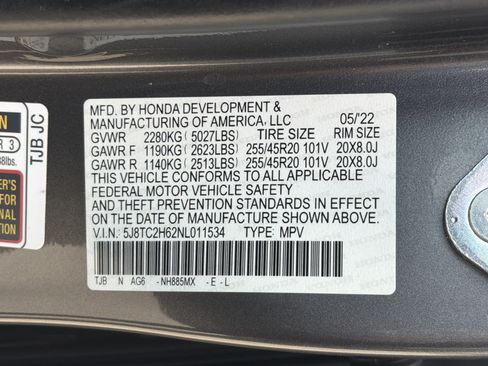 Used 2022 Acura RDX A-Spec AWD/4WD image 35