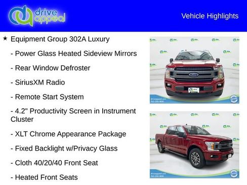 Used 2019 Ford F150 XLT w/ Equipment Group 302A Luxury AWD/4WD image 6