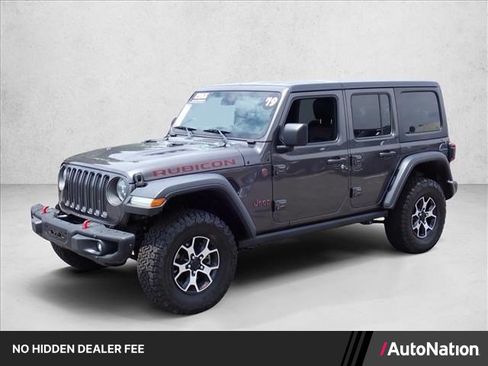 Used 2019 Jeep Wrangler Unlimited Rubicon AWD/4WD image 1