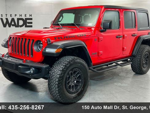 Used 2023 Jeep Wrangler Unlimited Rubicon w/ Xtreme 35 Tire Package image 1
