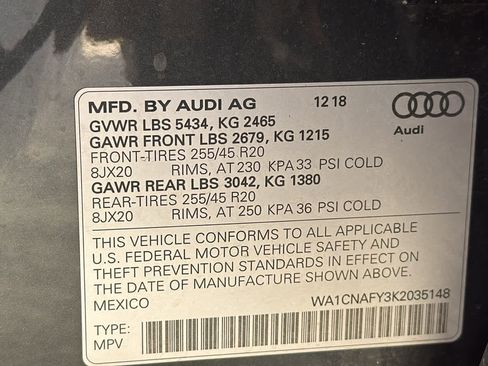 Used 2019 Audi Q5 Prestige w/ Prestige Package image 13