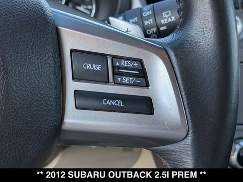 Used 2012 Subaru Outback 2.5i Premium w/ All-Weather Pkg AWD/4WD image 5