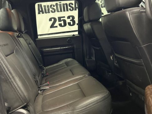 Used 2016 Ford F350 Platinum w/ Platinum Package AWD/4WD image 12