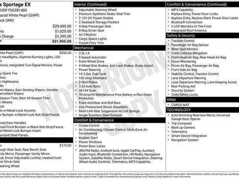 Used 2025 Kia Sportage EX FWD image 4