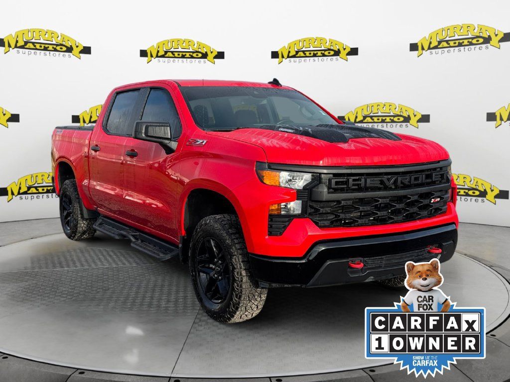 Used 2025 Chevrolet Silverado 1500 Custom Trail Boss AWD/4WD image 8