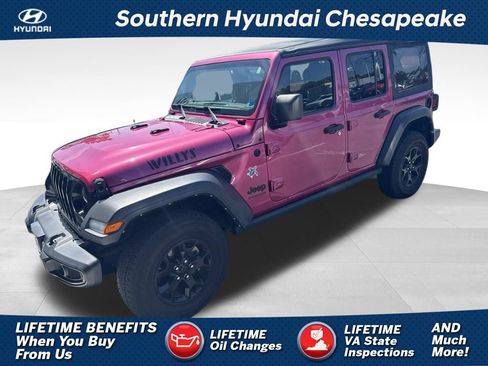 Used 2022 Jeep Wrangler Unlimited Sport AWD/4WD image 1