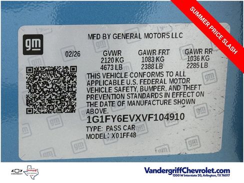 New 2027 Chevrolet Bolt LT w/ Comfort Package FWD image 22