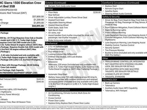 Used 2023 GMC Sierra 1500 Elevation image 39