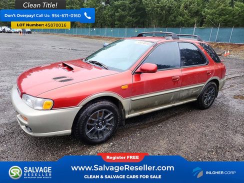 Used 2001 Subaru Impreza Outback Sport image 1