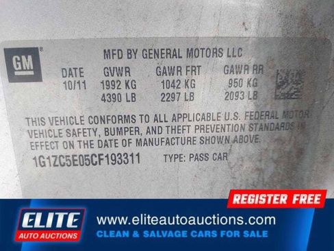 Used 2012 Chevrolet Malibu LT image 18